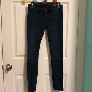 BLANKNYC dark wash spray on jeans